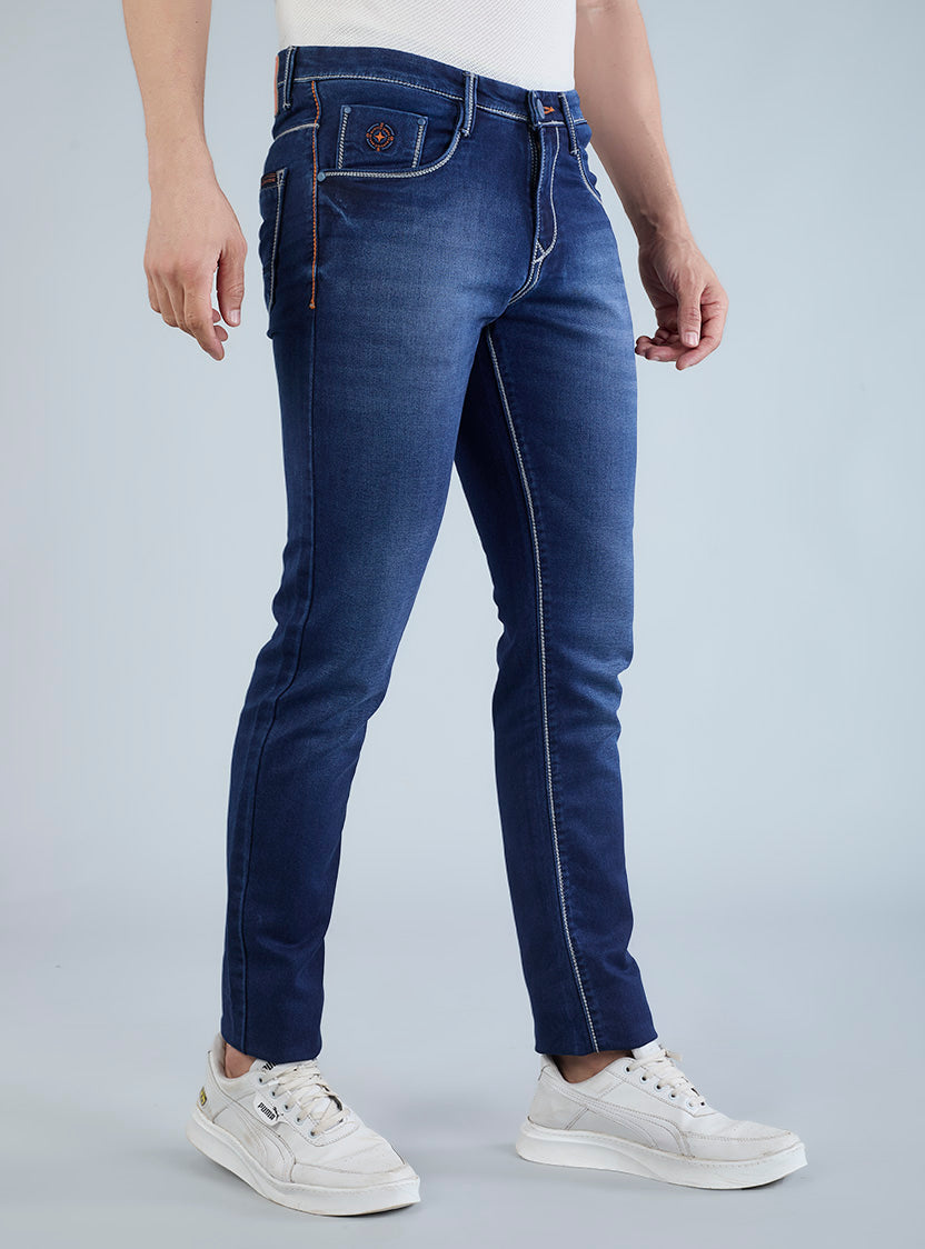 Dark Indigo Denim Wash Jeans