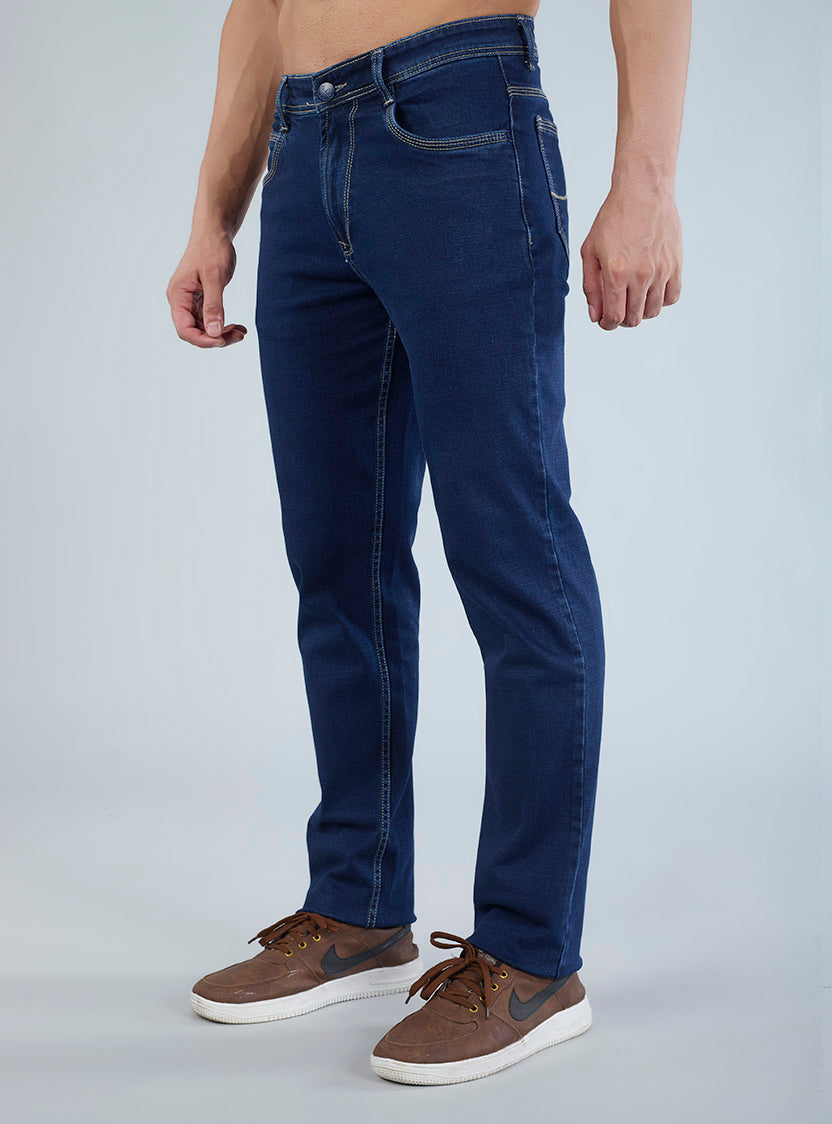 Riogrand Men's Premium Dark Indigo Denim Jeans for Men
