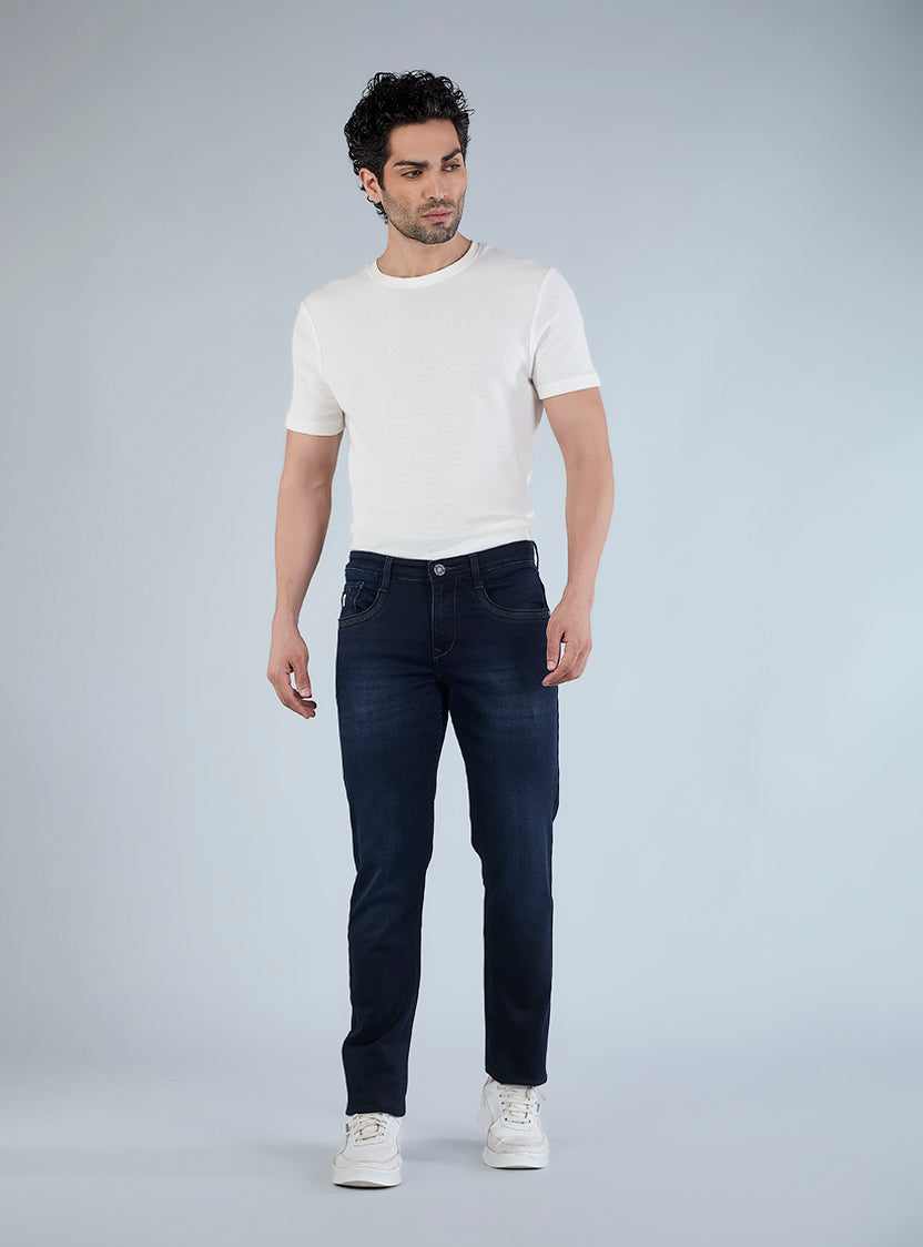 Riogrand Men's Premium Dark Blue Denim for Mens