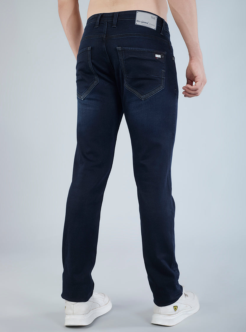 Riogrand Men's Premium Dark Blue Denim for Mens
