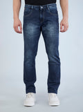 Riogrand Men's Premium Dark Greyish Blue Denim Jeans for Men
