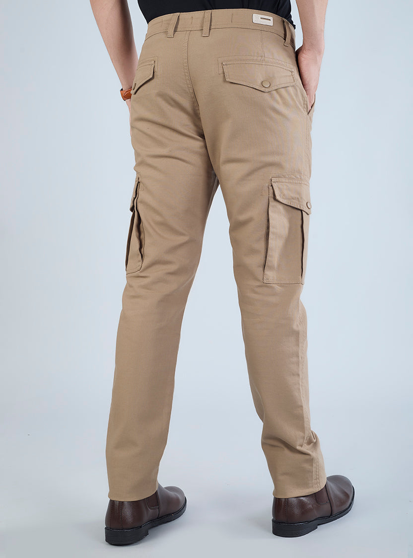 Premium Smart Fit Cotton Cargo Pants for Men