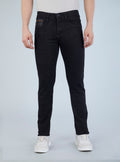 Smart Slim Fit Deep Indigo Blue Denim Jeans for Men