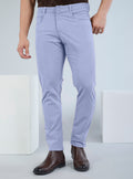 Slim Fit Olive Grey Corduroy Pants for Men